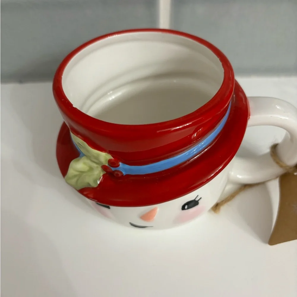 Sur La Table snowman mug